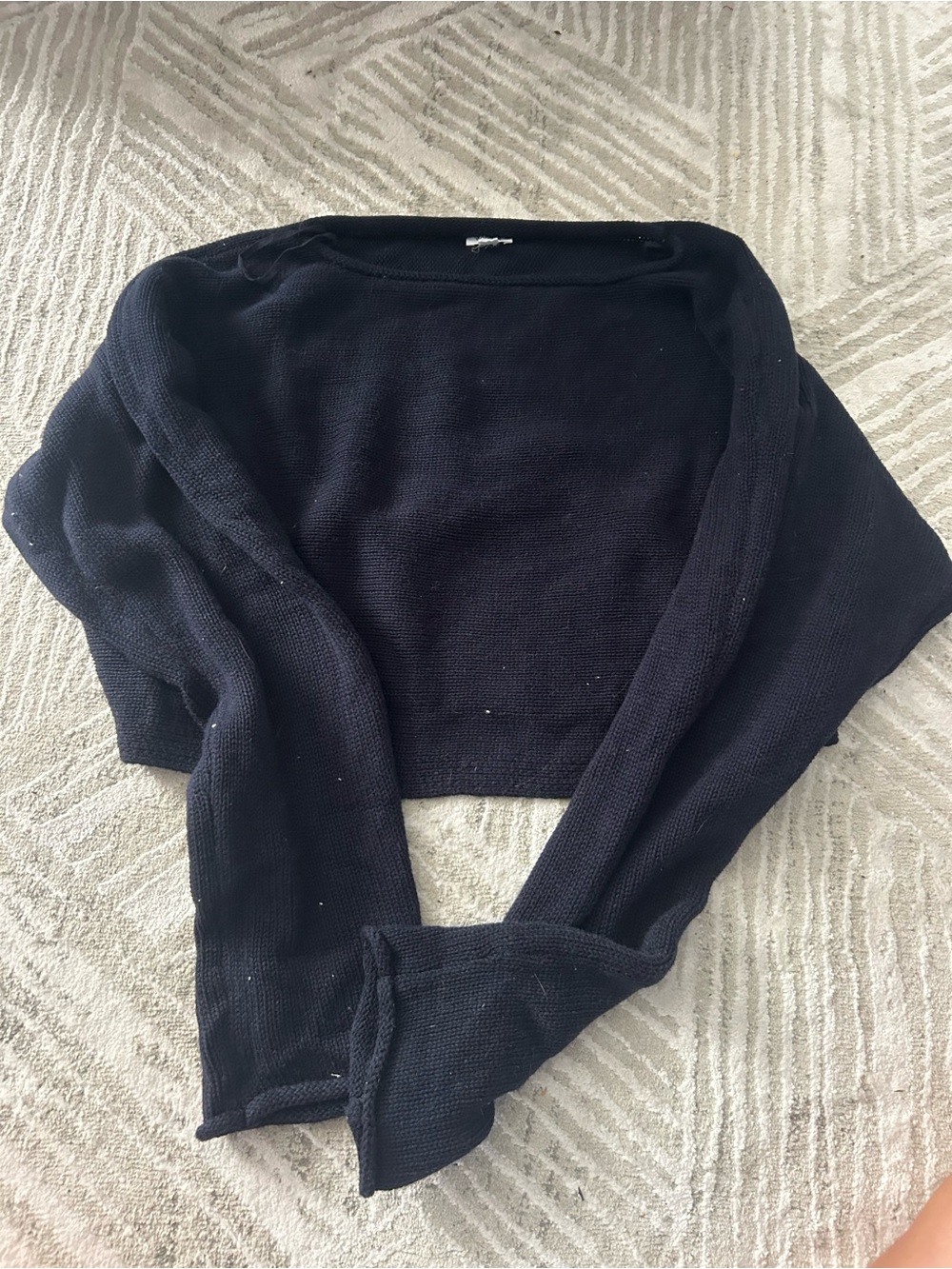 Garage Black Knit Bolero Shrug